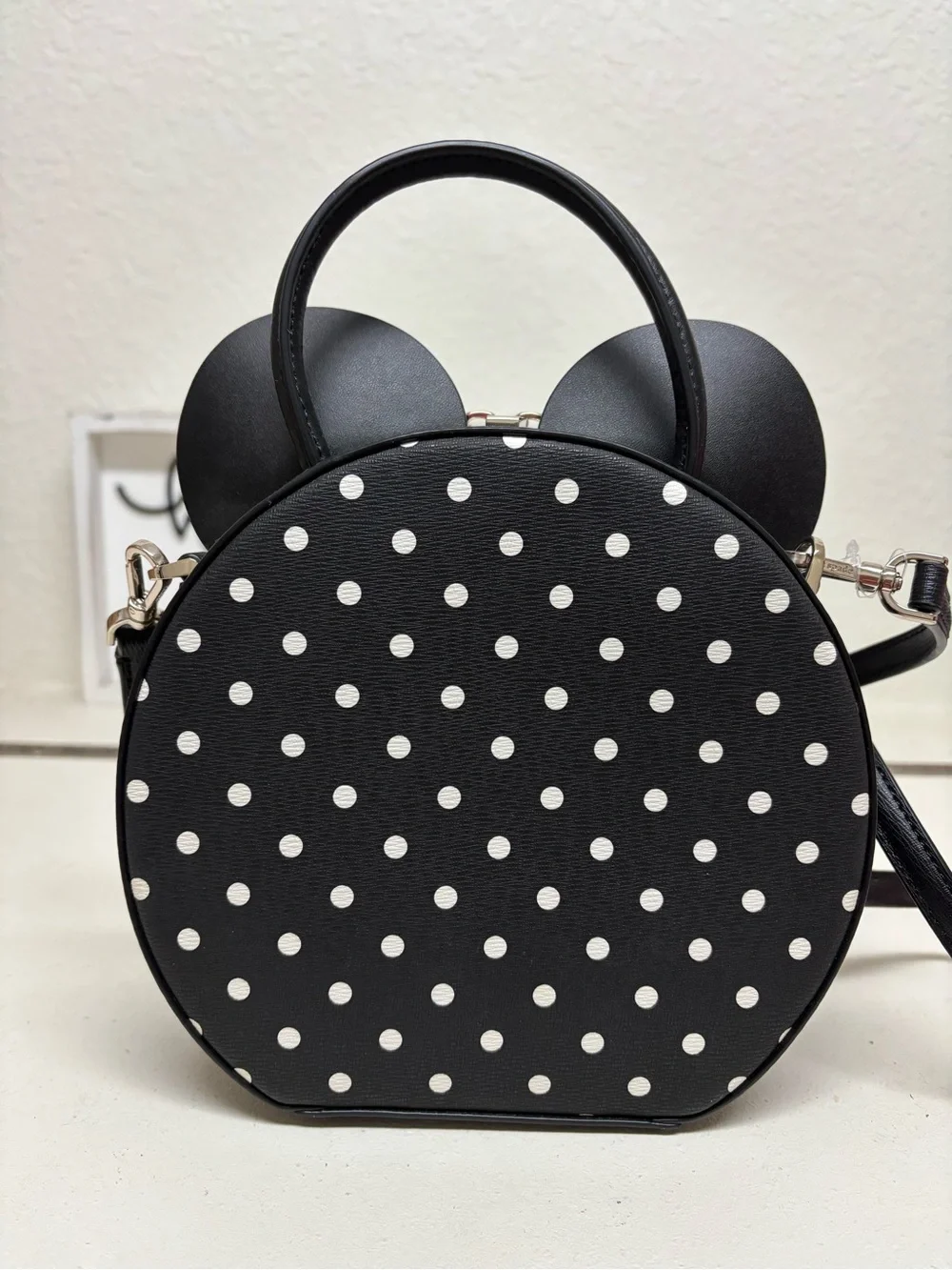 kate spade Disney x kate spade Black Crossbody Interior with Gold Hardware